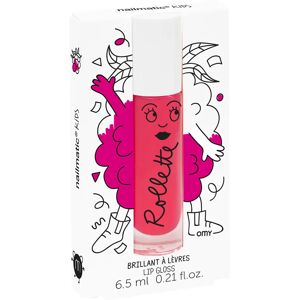 Nailmatic Kids Rollette lip gloss for children shade Raspberry 6,5 ml