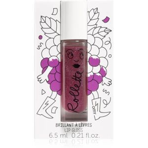 Nailmatic Kids Rollette lip gloss for children shade Blackberry 6,5 ml