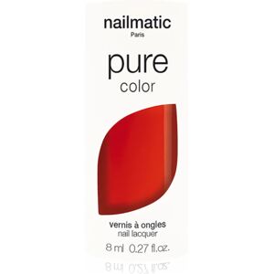 Nailmatic Pure Color nail polish GEORGIA-Rouge Coquelicot /Poppy Red 8 ml