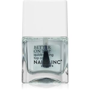 Nails Inc. Better on Top protective glossy top coat 14 ml