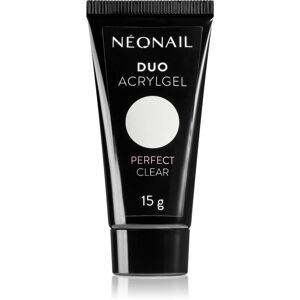 NEONAIL Duo Acrylgel Perfect Clear gel for gel and acrylic nails shade Perfect Clear 15 g