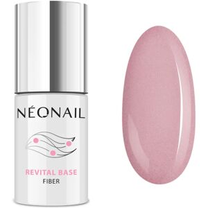 NEONAIL Revital Base Fiber gel base coat for gel and acrylic nails shade Blinking Cover Pink 7,2 ml