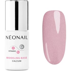 NEONAIL Modeling Base Calcium base coat gel for gel nails with calcium shade Luminous Pink 7,2 ml