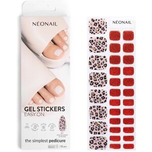 NEONAIL Easy On Gel Stickers nail stickers for legs shade P01 32 pc