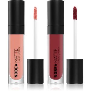 NOBEA Day-to-Day Matte Liquid Lipstick set (for lips) W