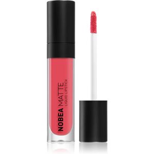 NOBEA Day-to-Day Matte Liquid Lipstick liquid matt lipstick shade Raspberry Red #M06 7 ml