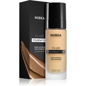 NOBEA Day-to-Day Fluid Foundation long-lasting foundation shade 03 Golden beige 28 ml