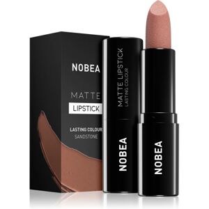 NOBEA Day-to-Day Matte Lipstick matt lipstick shade Sandstone #M20 3 g