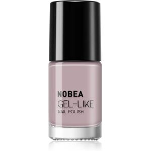 NOBEA Day-to-Day Gel-like Nail Polish gel-effect nail polish shade Beige nutmeg #N52 6 ml