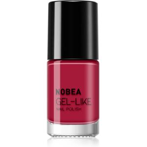 NOBEA Day-to-Day Gel-like Nail Polish gel-effect nail polish shade Red passion #N56 6 ml