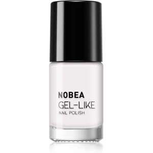 NOBEA Day-to-Day Gel-like Nail Polish gel-effect nail polish shade Snow white #N57 6 ml