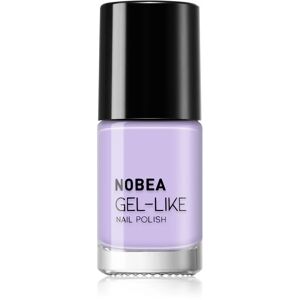 NOBEA Day-to-Day Gel-like Nail Polish gel-effect nail polish shade Blue violet #N61 6 ml