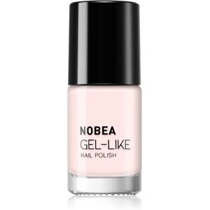 NOBEA Day-to-Day Gel-like Nail Polish gel-effect nail polish shade Antique white #N63 6 ml