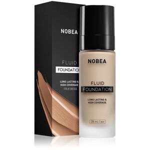 NOBEA Day-to-Day Fluid Foundation long-lasting foundation shade 06 True beige 28 ml