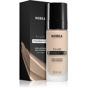 NOBEA Day-to-Day Fluid Foundation long-lasting foundation shade Soft beige 07 28 ml