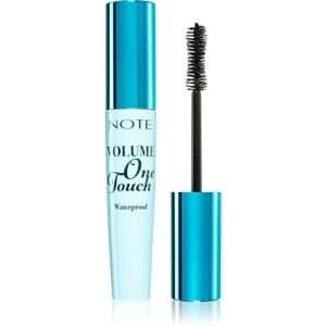 Note Cosmetique Volume One Touch Waterproof waterproof volumising mascara 10 ml