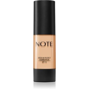 Note Cosmetique Detox & Protect matt liquid foundation SPF 15 shade 02 Natural Beige 30 ml