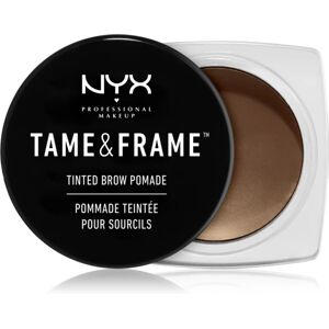 NYX Professional Makeup Tame & Frame Brow eyebrow pomade shade 02 Chocolate 5 g