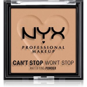 NYX Professional Makeup Can't Stop Won't Stop Mattifying Powder mattifying powder shade 06 Tan 6 g