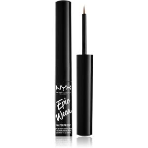 NYX Professional Makeup Epic Wear Metallic Liquid Liner Long-Lasting Gel Eyeliner Shade 04 - Brown Metal 3,5 ml