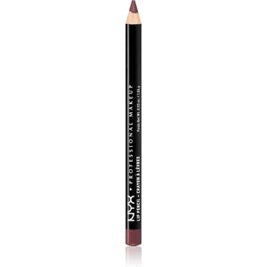 NYX Professional Makeup Slim Lip Pencil precise lip pencil shade 809 Mahogany 1 g