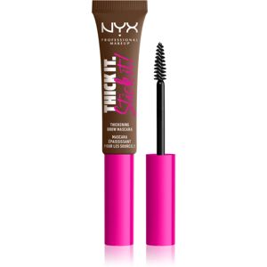 NYX Professional Makeup Thick it Stick It Brow Mascara brow mascara shade 06 Brunette 7 ml