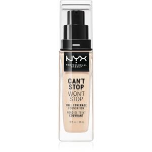 NYX Professional Makeup Can't Stop Won't Stop Full Coverage Foundation full coverage foundation shade 03 Porcelain 30 ml