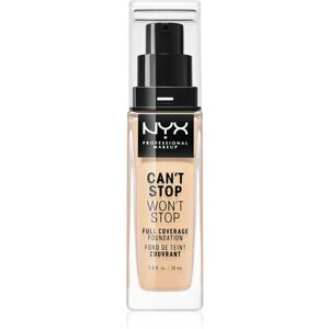 NYX Professional Makeup Can't Stop Won't Stop Full Coverage Foundation full coverage foundation shade 06 Vanilla 30 ml