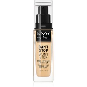 NYX Professional Makeup Can't Stop Won't Stop Full Coverage Foundation full coverage foundation shade 6.5 Nude 30 ml