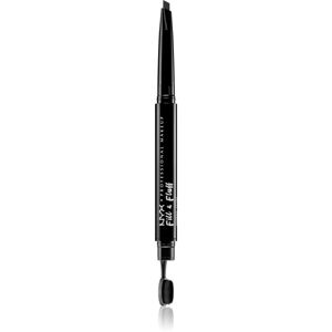 NYX Professional Makeup Fill & Fluff eyebrow pomade in a pencil shade 08 - Black 0,2 g