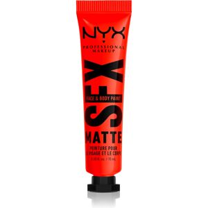 NYX Professional Makeup Halloween SFX Paints cream eyeshadows for face and body shade 02 Fired Up 15 ml