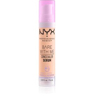 NYX Professional Makeup Bare With Me Concealer Serum hydrating concealer 2-in-1 shade 2.5 Medium Vanilla 9,6 ml