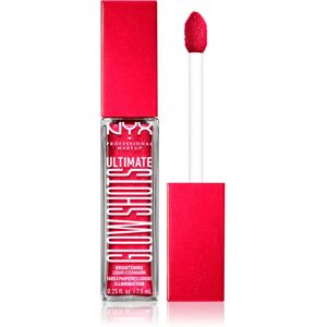 NYX Professional Makeup Ultimate Glow Shots liquid glitter eyeshadow shade 19 $trawberry $Tacked 7,5 ml