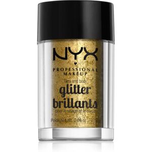 NYX Professional Makeup Face & Body Glitter Brillants face and body glitter shade 05 Gold 2.5 g