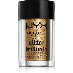 NYX Professional Makeup Face & Body Glitter Brillants face and body glitter shade 08 Bronze 2.5 g