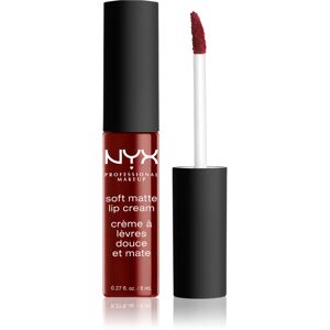 NYX Professional Makeup Soft Matte Lip Cream light liquid matt lipstick shade 27 Madrid 8 ml