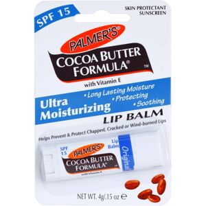 Palmer’s Face & Lip Cocoa Butter Formula moisturising lip balm SPF 15 flavour Original Cocoa Butter 4 g