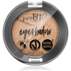 puroBIO Cosmetics Compact Eyeshadows eyeshadow shade 01 Sparkling Wine 2,5 g