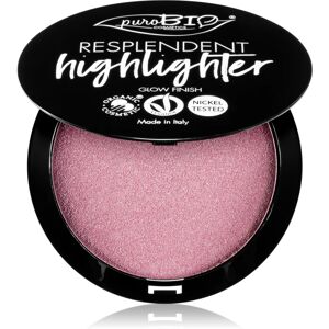 puroBIO Cosmetics Resplendent Highlighter cream highlighter shade 02 Pink 9 g