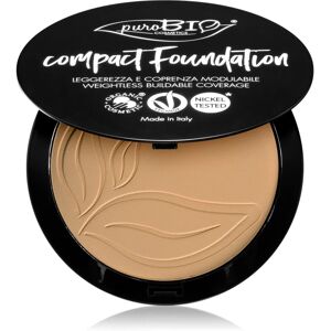 puroBIO Cosmetics Compact Foundation compact powder foundation SPF 10 shade 03 9 g