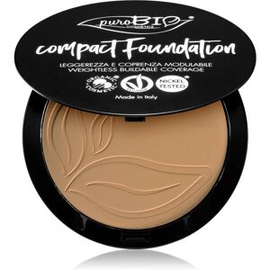 puroBIO Cosmetics Compact Foundation compact powder foundation SPF 10 shade 04 9 g