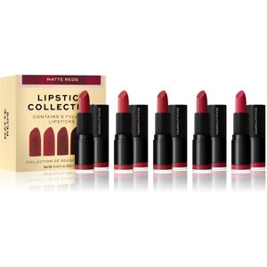 Revolution PRO Lipstick Collection lipstick set shade Matte Reds 5 pc