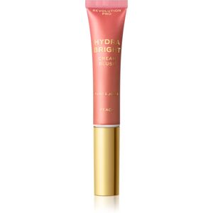 Revolution PRO Hydra Bright cream blush shade Peach 12 ml