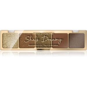 Revolution PRO Glam eyeshadow palette shade She's Dreamy Green 5,5 g