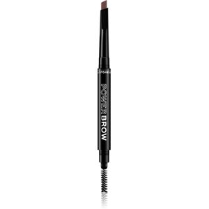 Revolution Relove Power Brow Eyebrow Pencil with Brush Shade Dark Brown 0,3 g