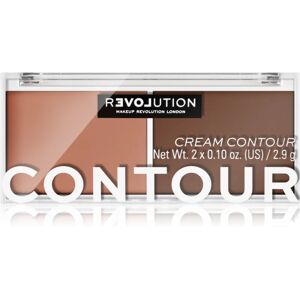 Revolution Relove Colour Play Contouring palette Double Shade Medium 6 g