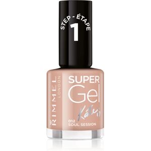 Rimmel Super Gel By Kate gel nail polish without UV/LED sealing shade 012 Soul Session 12 ml