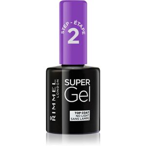 Rimmel Super Gel Step 2 Glitter top coat for luminous shine 12 ml