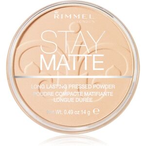 Rimmel Stay Matte powder shade 001 Transparent 14 g