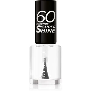 Rimmel 60 Seconds Super Shine nail polish shade 740 Clear 8 ml